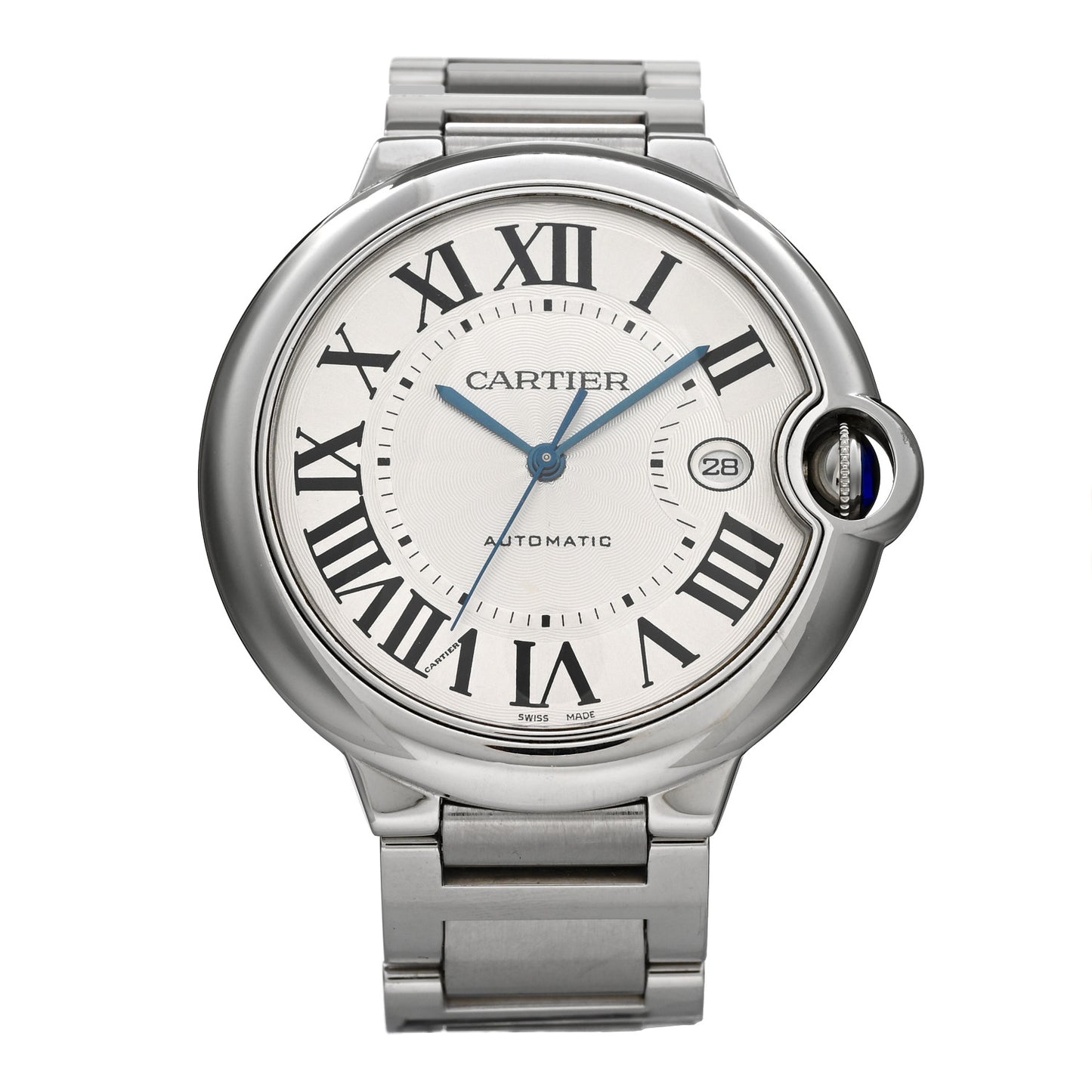 Stainless Steel 42mm Ballon Bleu De Cartier Automatic Watch