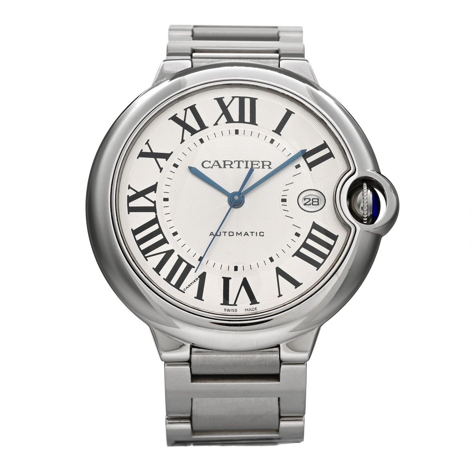 Cartier Stainless Steel 42mm Ballon Bleu De Cartier Automatic Watch 1 of 5