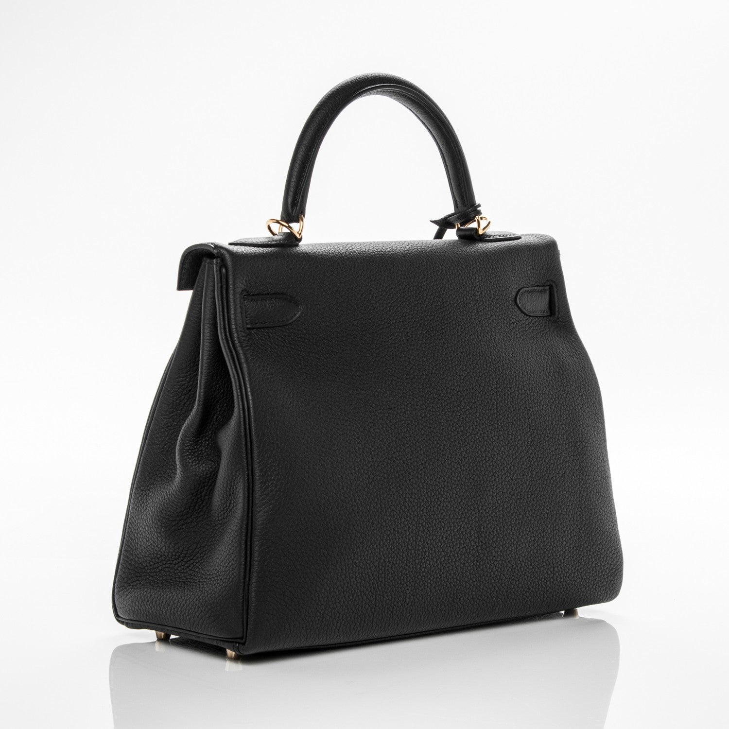 Hermes Togo Kelly Retourne 32 Black 3 of 28