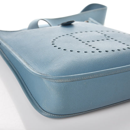 Hermes Epsom Evelyne PM Blue Jean 8 of 14