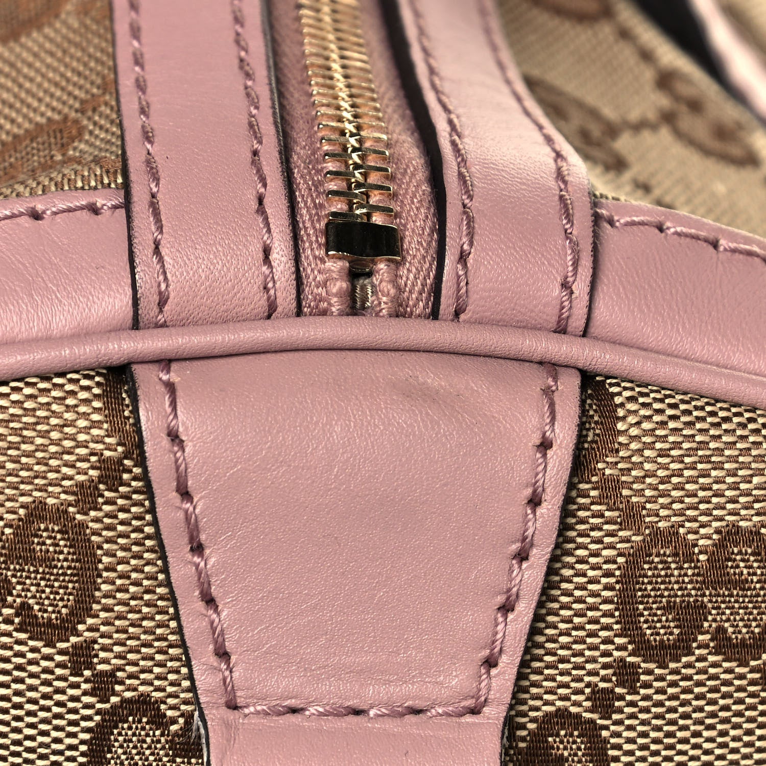 Gucci Monogram Medium Joy Boston Light Pink 12 of 15