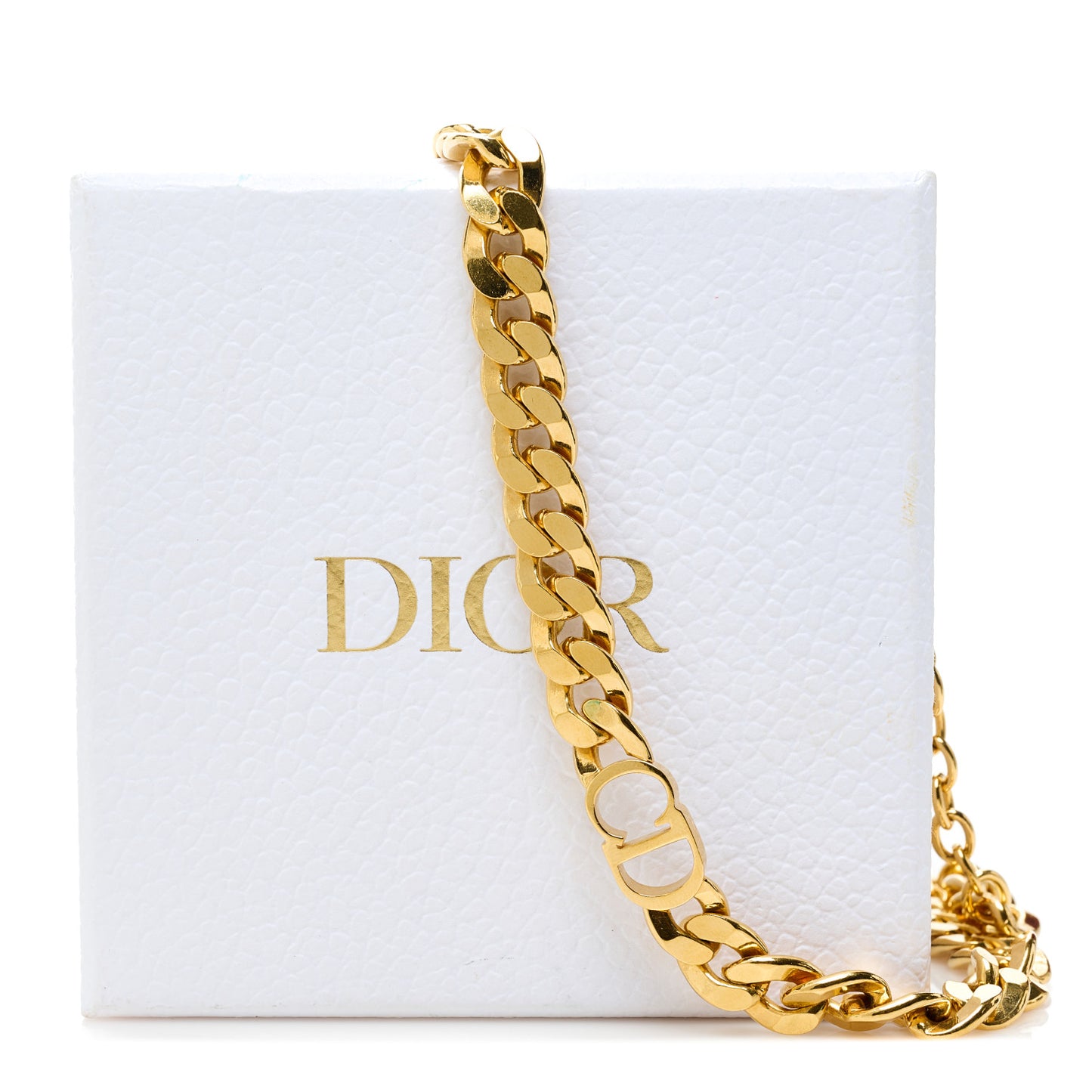 Metal Danseuse Etoile Chain Choker Necklace Gold