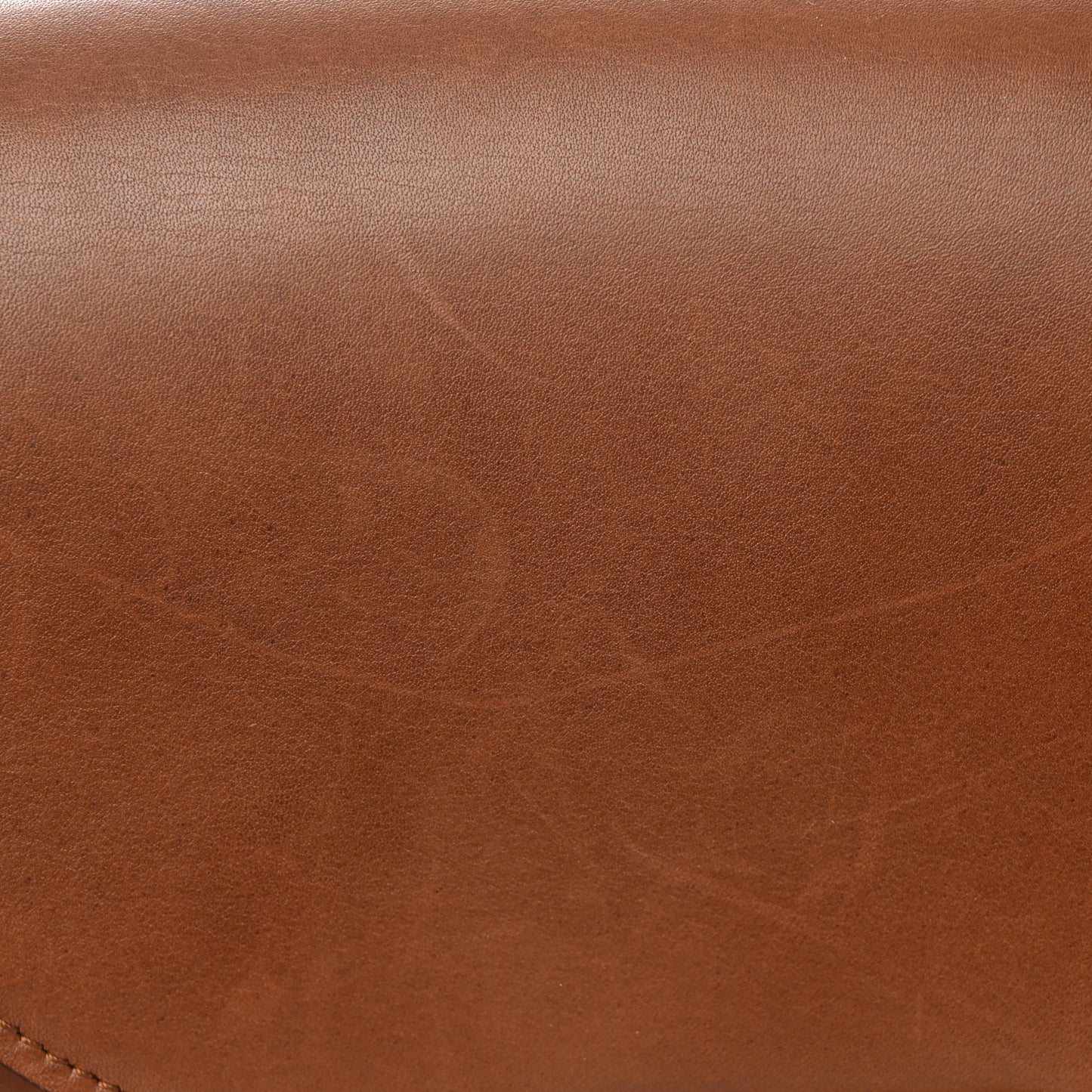 Supersoft Calfskin Small Trotteur Caramel