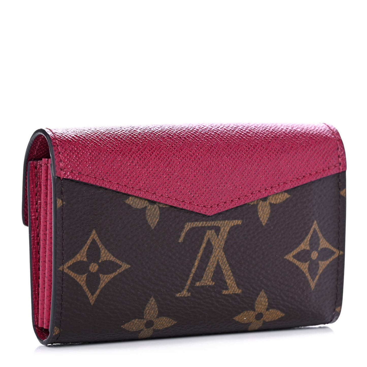 Monogram Sarah Multicartes Fuchsia