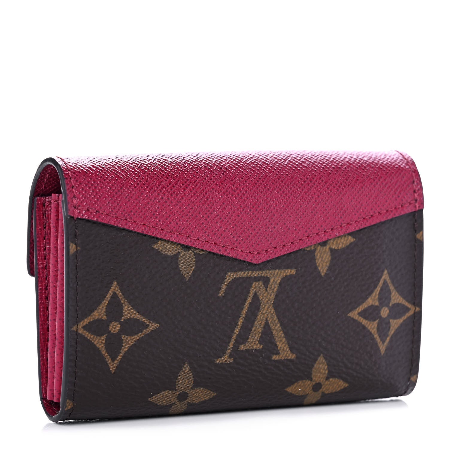 Louis Vuitton Monogram Sarah Multicartes Fuchsia 3 of 10