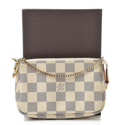 Louis Vuitton Damier Azur Mini Pochette Accessories 8 of 8