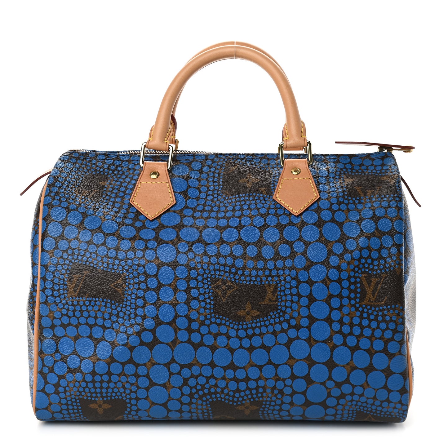 Monogram Kusama Town Speedy 30 Blue