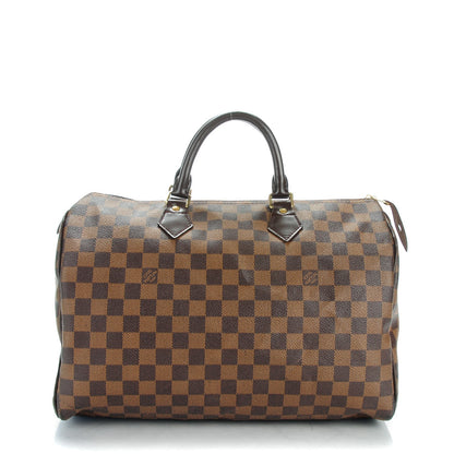 Louis Vuitton Damier Ebene Speedy 35 1 of 10