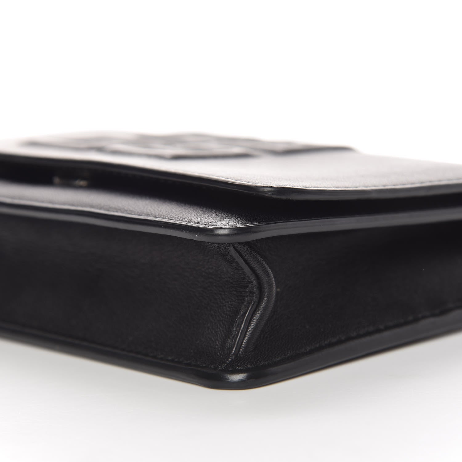 Givenchy Lambskin Emblem Chain Wallet Black 14 of 16