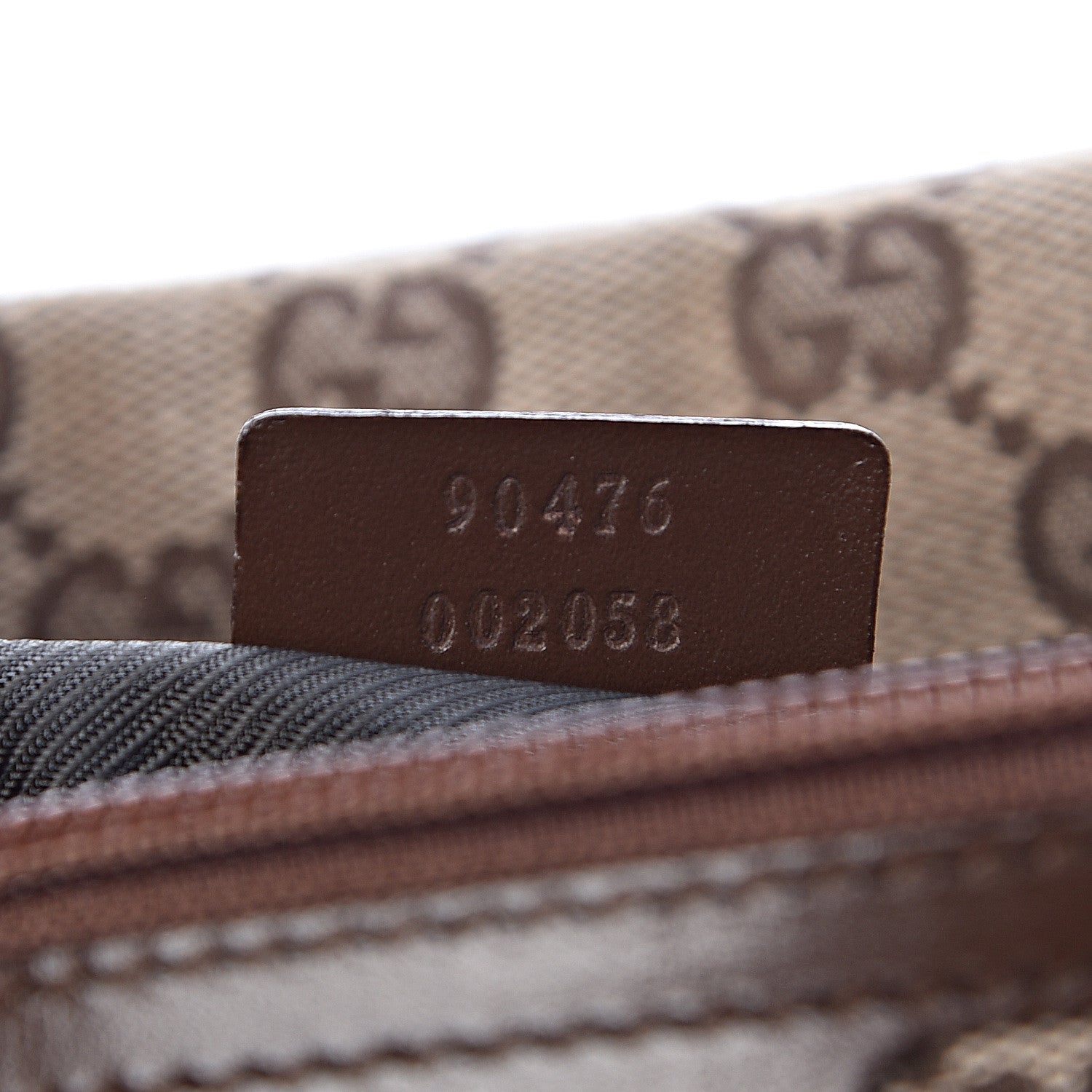 Gucci Monogram Flat Messenger Bag Dark Brown 7 of 12