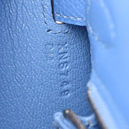 Hermes Epsom Kelly Sellier 25 Bleu Paradis 13 of 39
