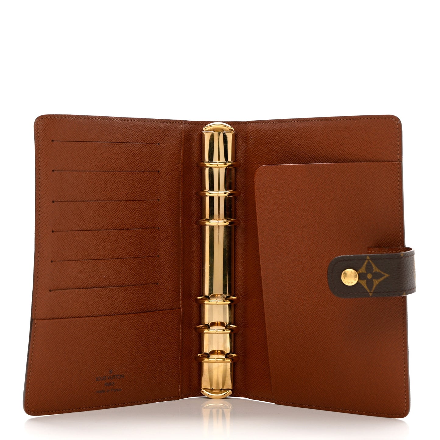 Monogram Medium Ring Agenda Cover