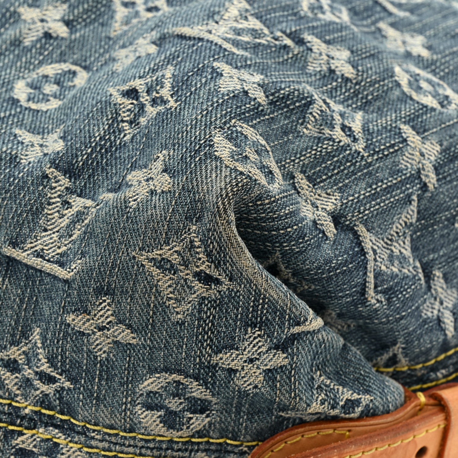 Louis Vuitton Denim Neo Cabby MM Blue 11 of 16
