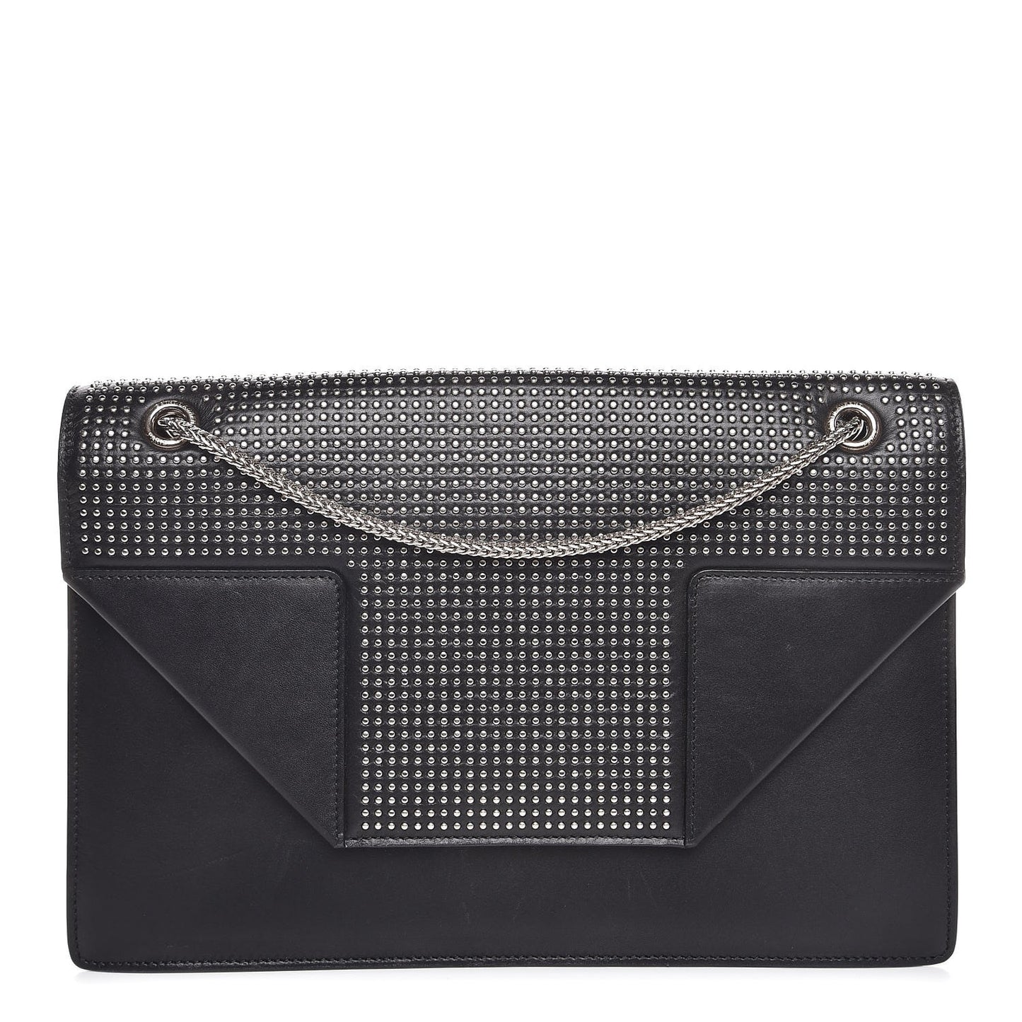 Calfskin Studded Medium Betty Black