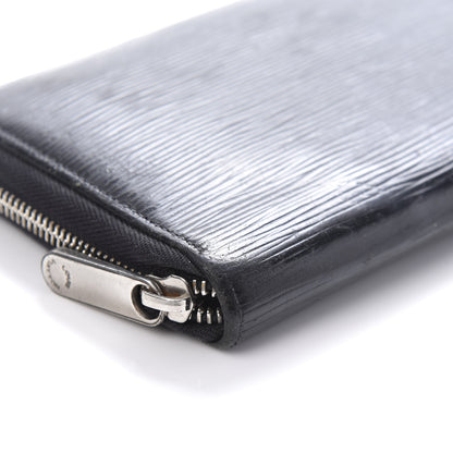 Louis Vuitton Epi Zippy Organizer Wallet Black 9 of 12
