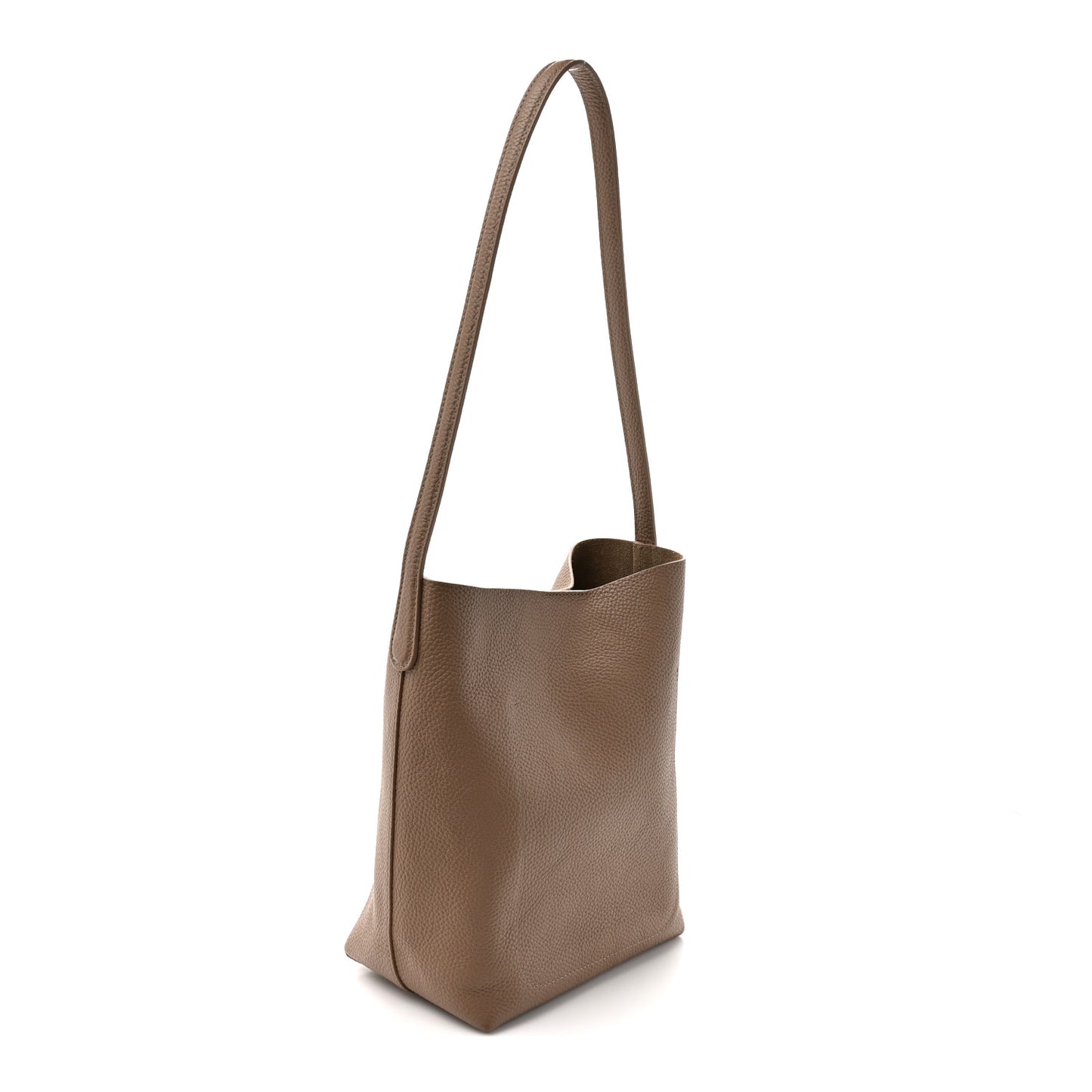 Pebbled Calfskin Small Everyday Cabas Biscotto