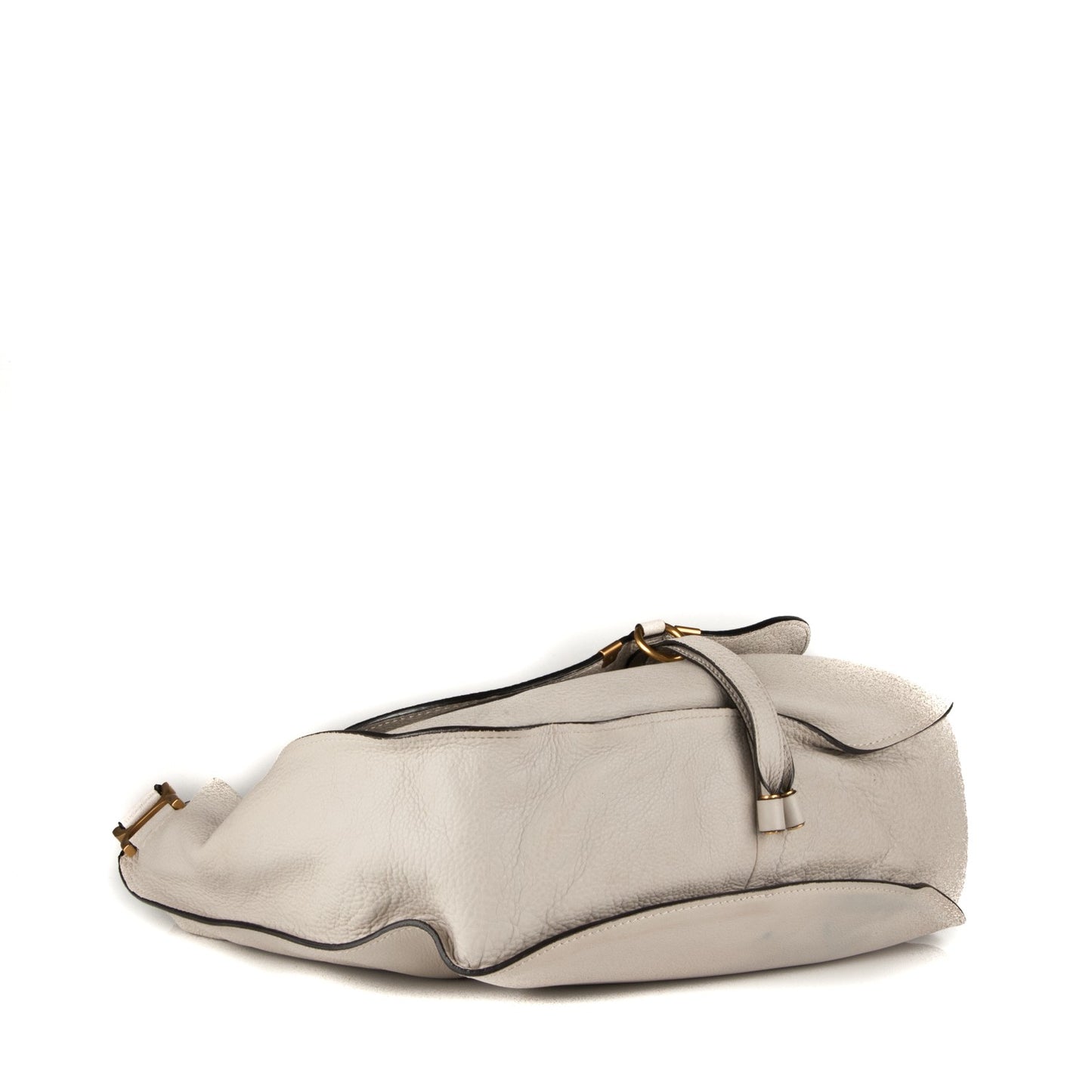 Calfskin Large Marcie Hobo Dove