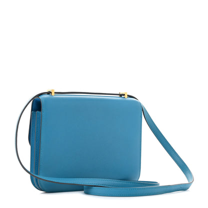 Hermes Evercolor Constance 18 Bleu Frida 3 of 17