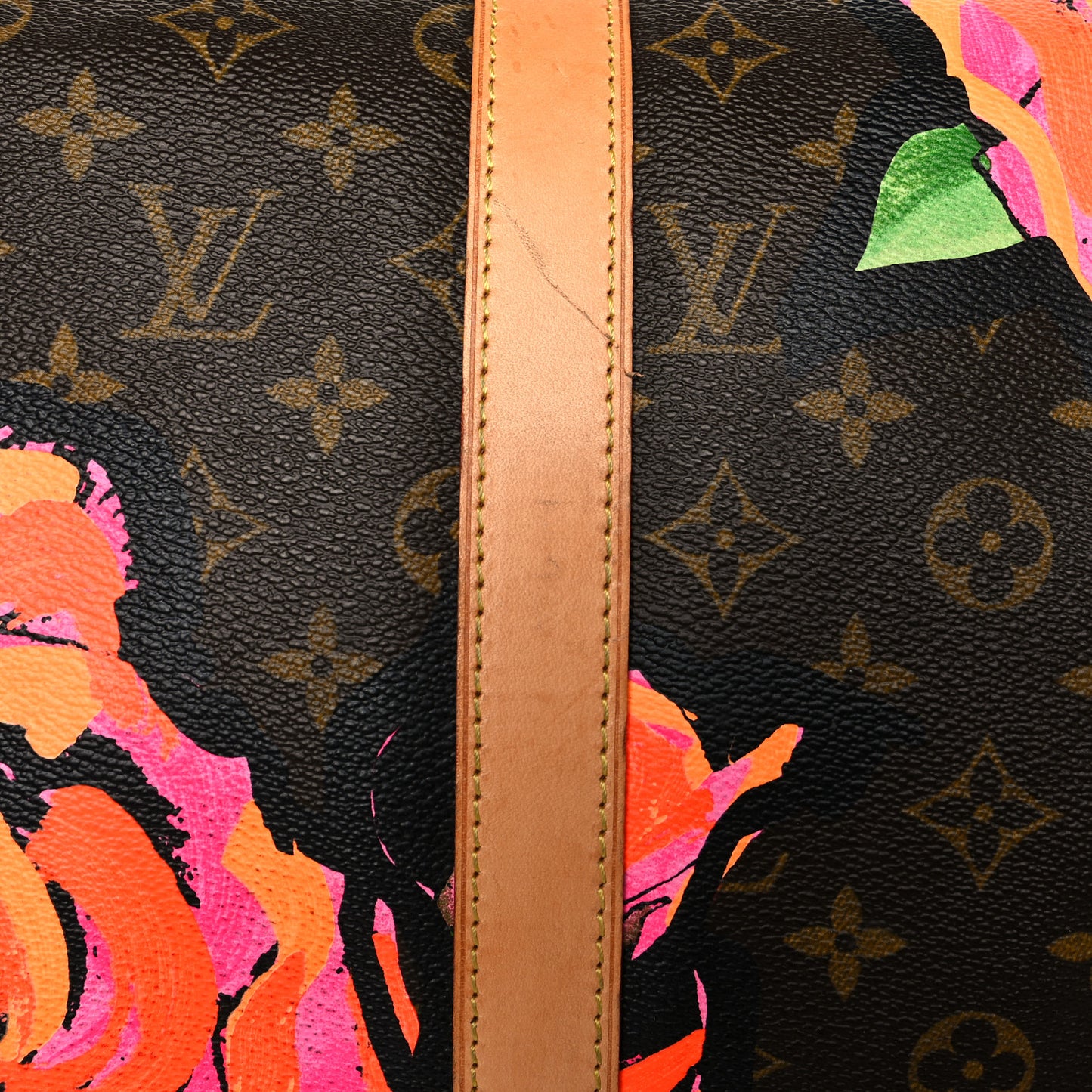 Monogram Roses Keepall 50