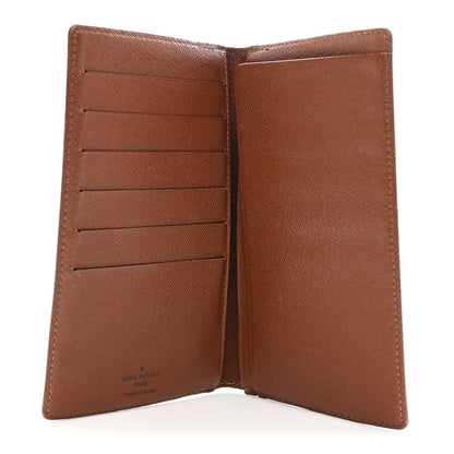 Louis Vuitton Monogram Porte Chequier Cartes Credit European Checkbook Wallet 5 of 8