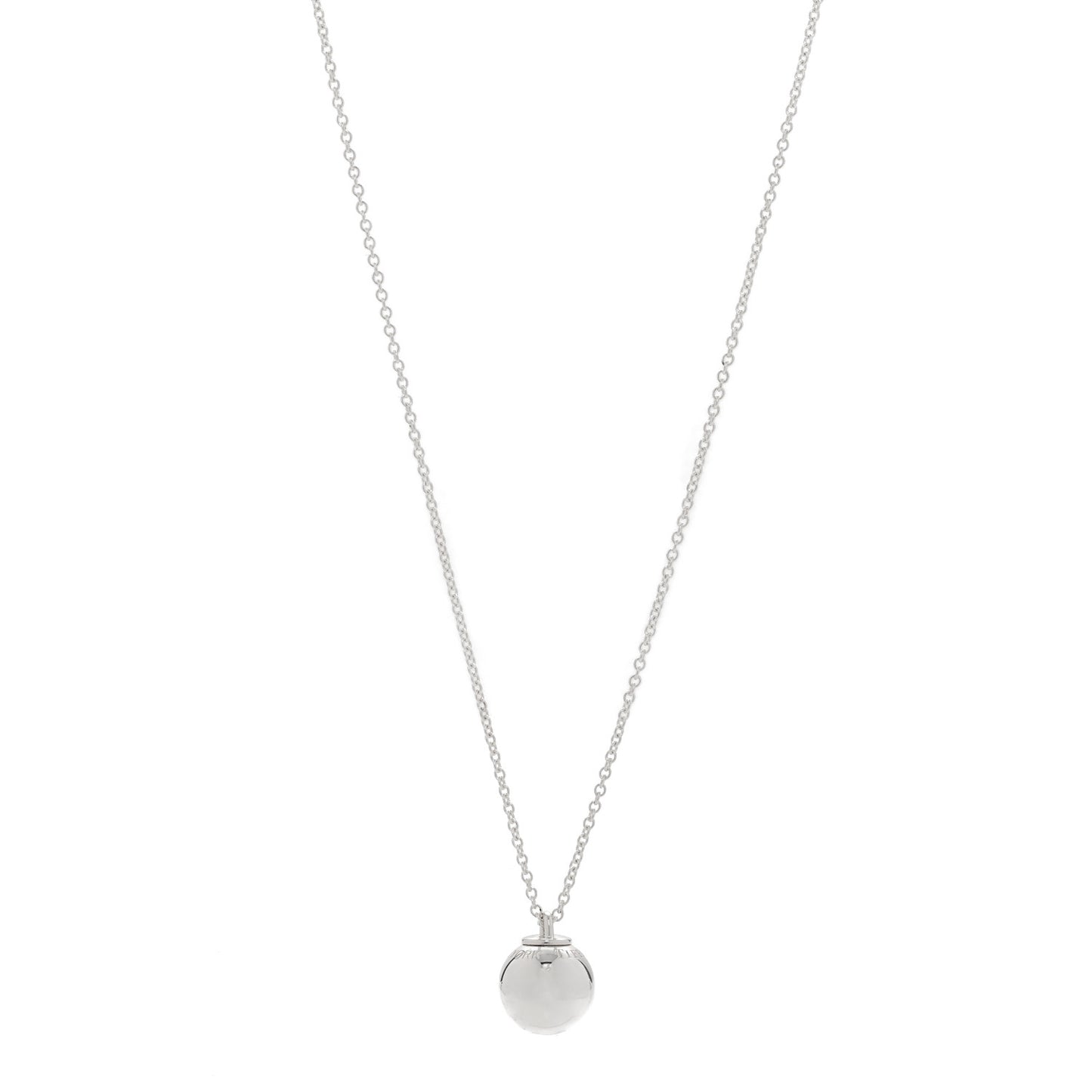 Sterling Silver 12.75mm HardWear Ball Pendant Necklace