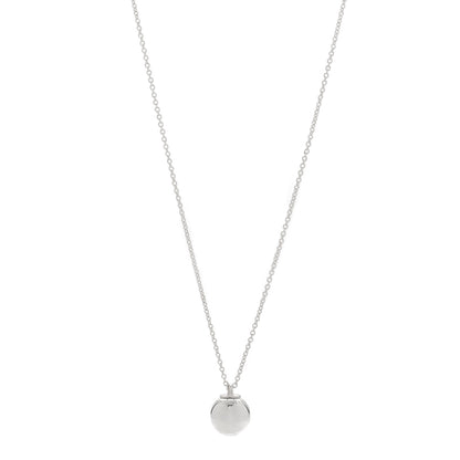 Tiffany Sterling Silver 12.75mm HardWear Ball Pendant Necklace 1 of 6
