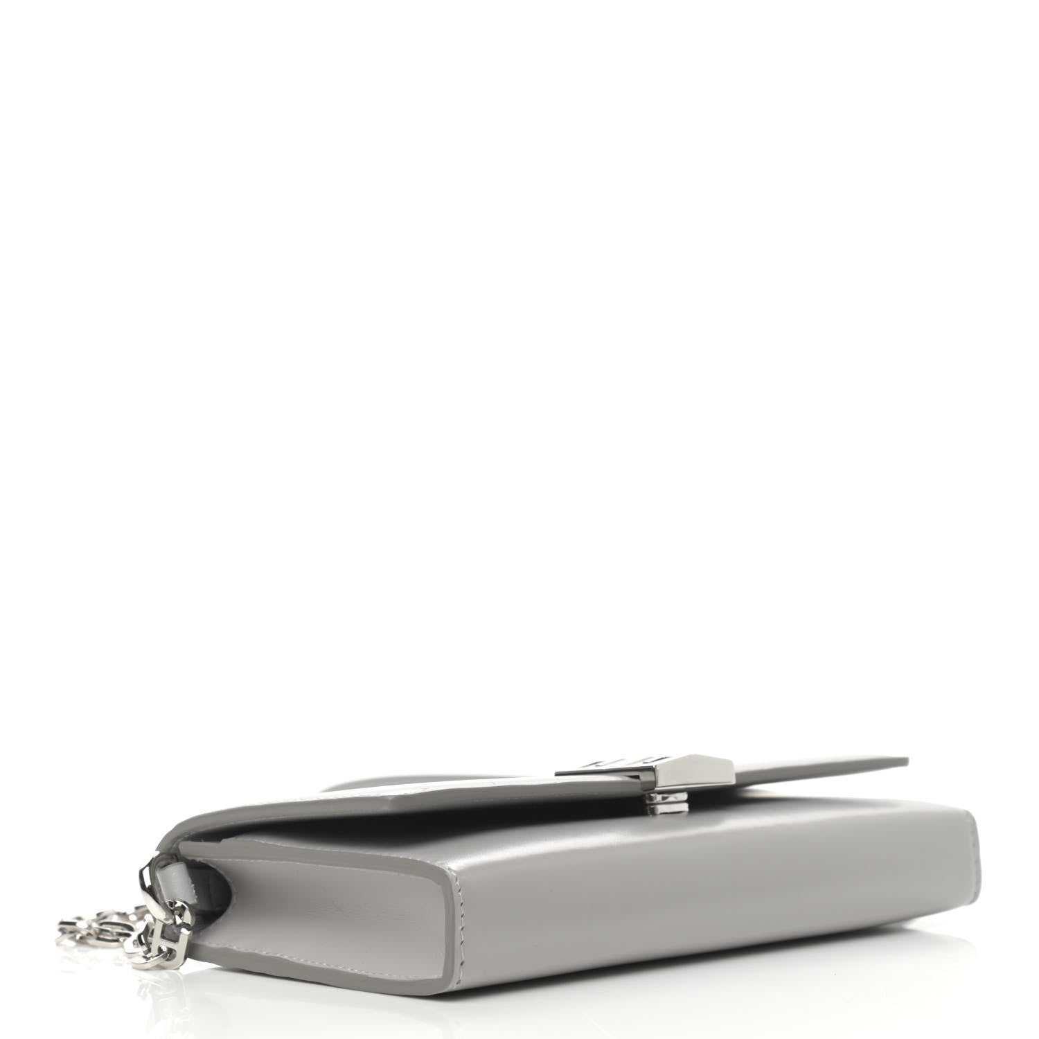 Givenchy Calfskin 4G Wallet on Chain Cloud Grey 4 of 9