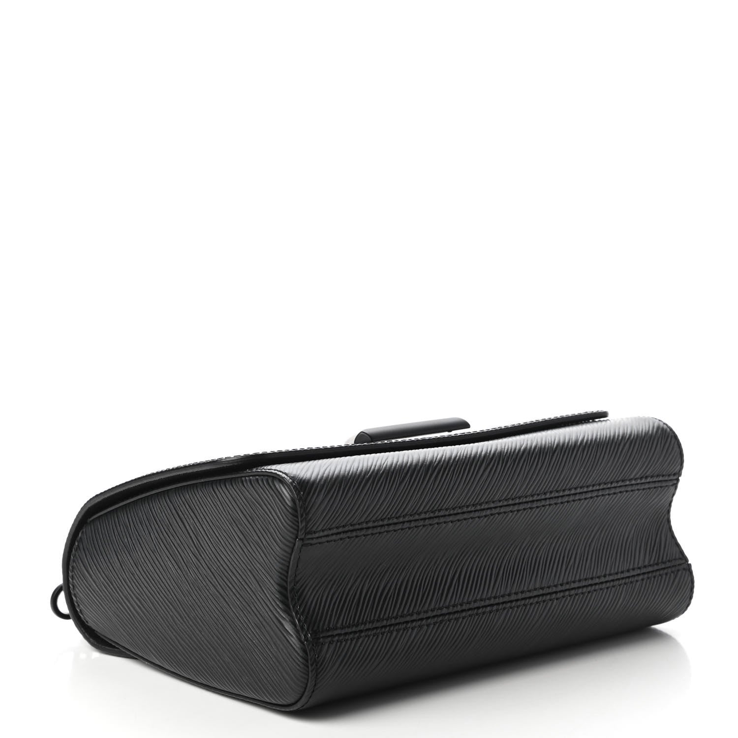 Louis Vuitton Epi Twist Shoulder Bag MM Matte Black 4 of 11