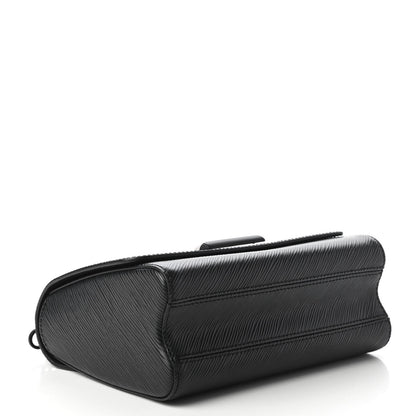 Louis Vuitton Epi Twist Shoulder Bag MM Matte Black 4 of 11