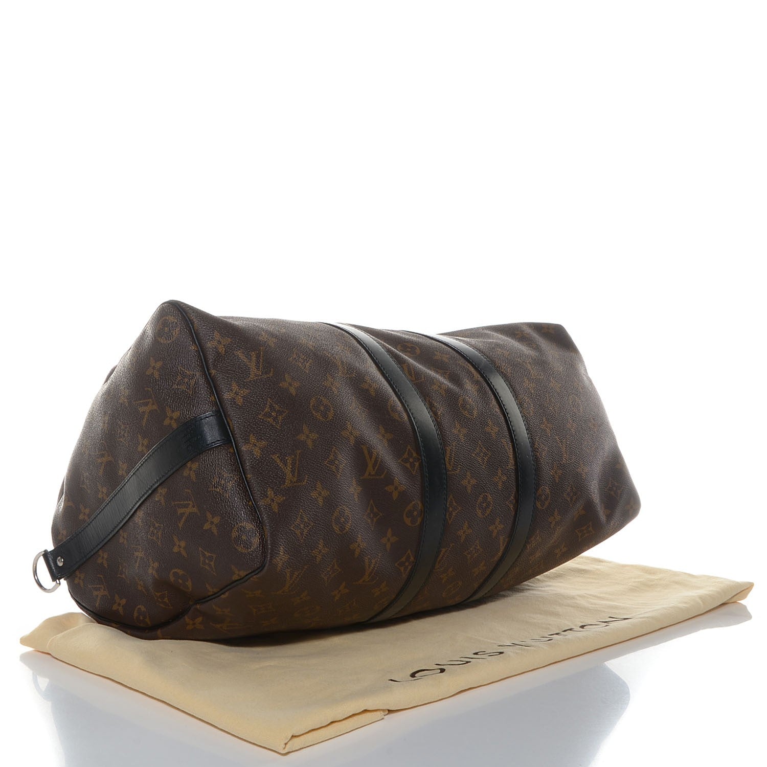 Louis Vuitton Monogram Macassar Keepall Bandouliere 45 4 of 7