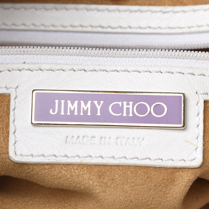 Jimmy Choo Patent Riki Bag White 6 of 21