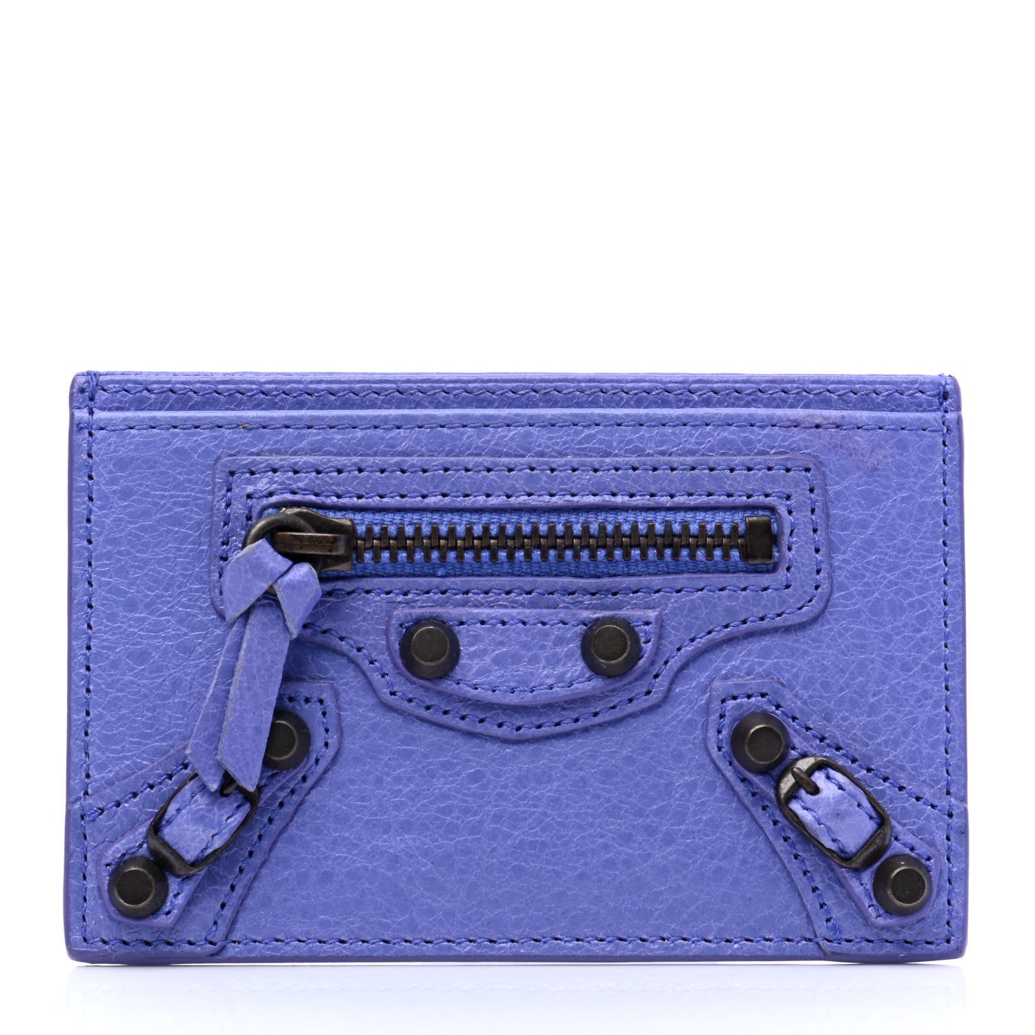Balenciaga Agneau Classic Hardware Card Case Mauve 1 of 4