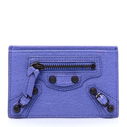 Balenciaga Agneau Classic Hardware Card Case Mauve 1 of 4