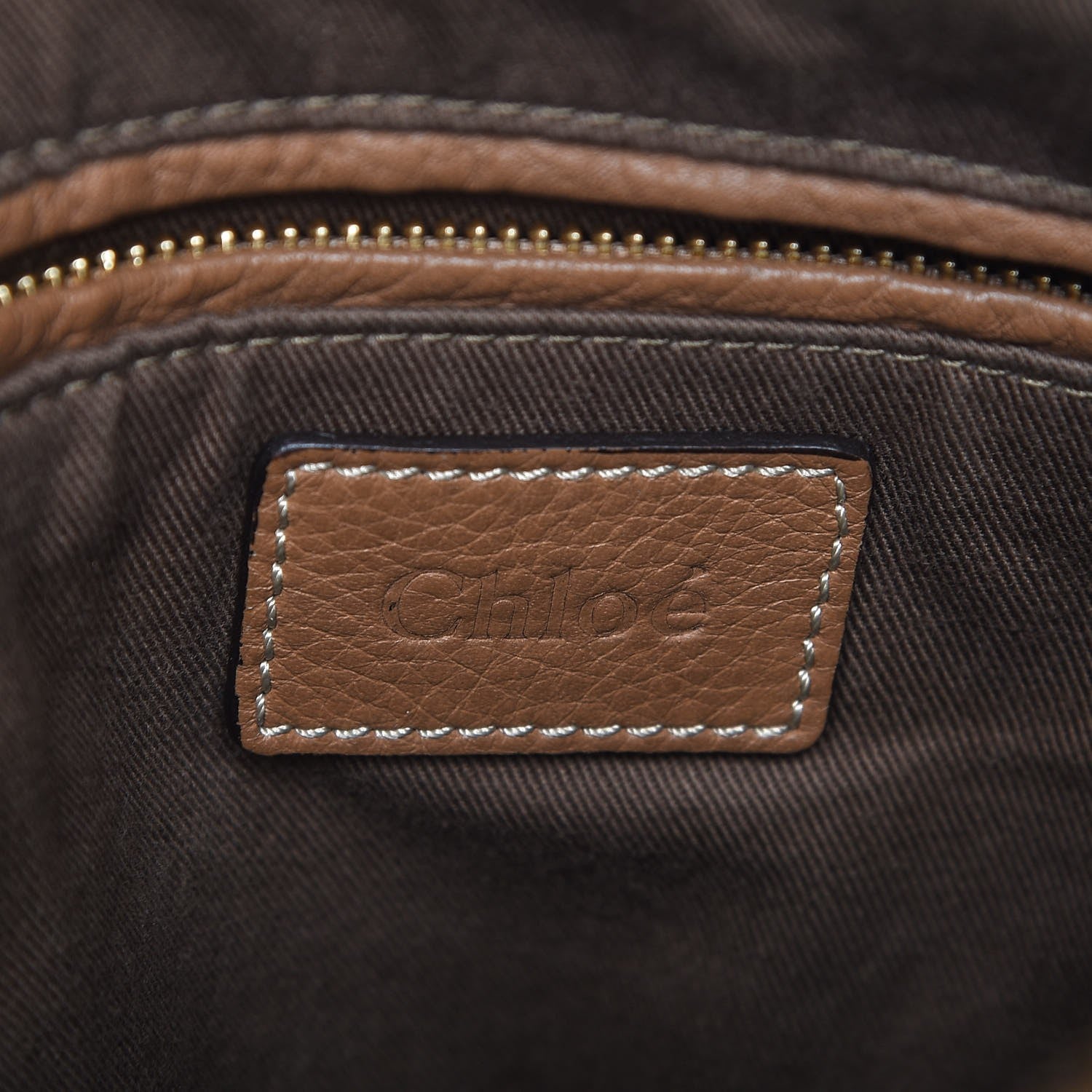 Chloe Calfskin Medium Marcie Satchel Nut 10 of 16