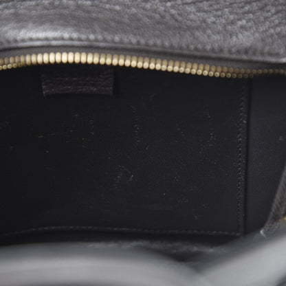 Celine Drummed Calfskin Nano Luggage Brown 14 of 20