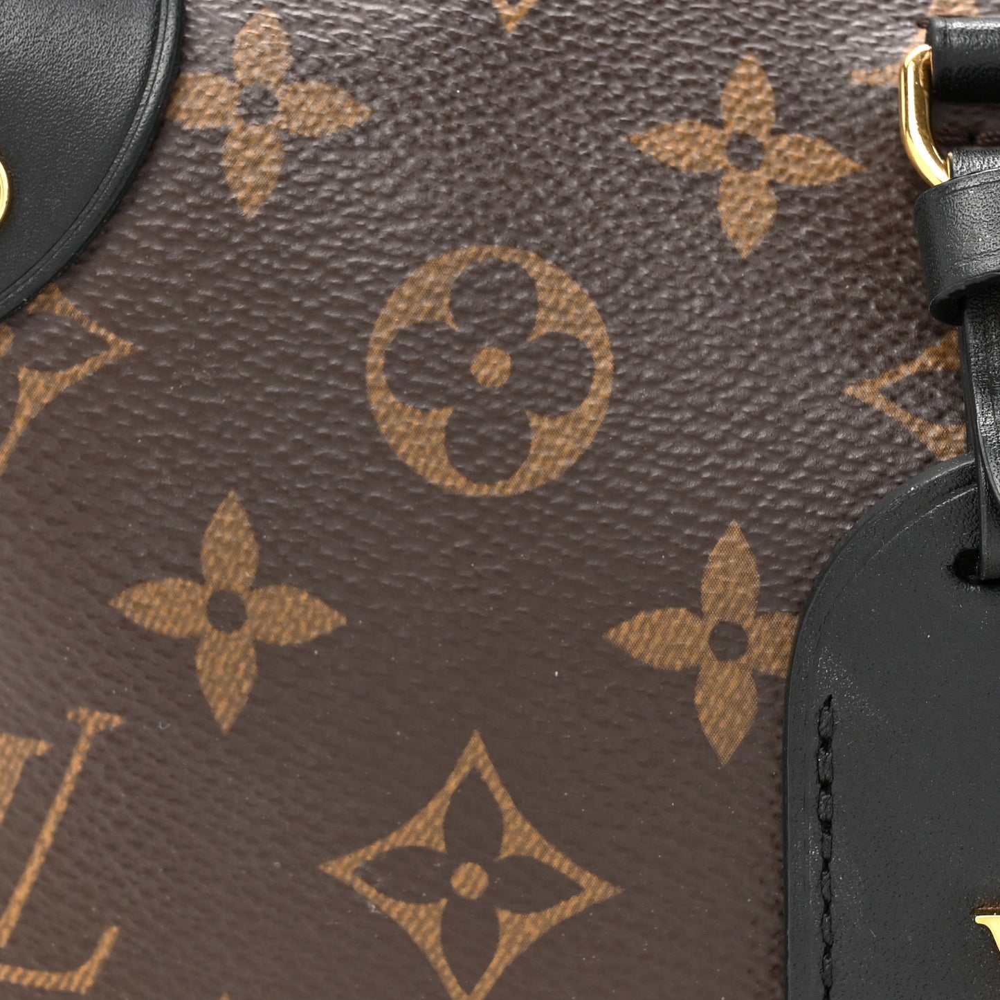 Monogram Petite Malle Souple Black