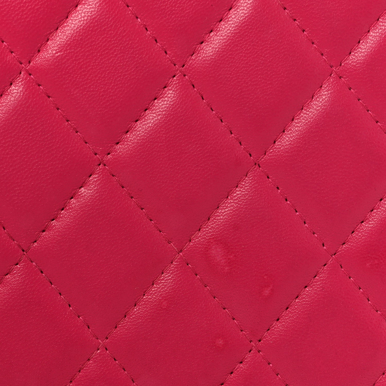 Chanel Lambskin Quilted Large Zip Around Organizer Wallet Pink 12 of 12