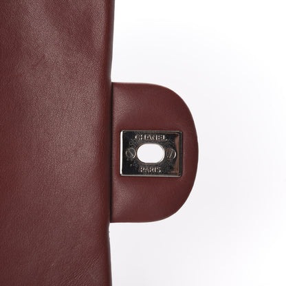 Chanel Patent Calfskin Quilted Mini Rectangular Flap Dark Red 8 of 12