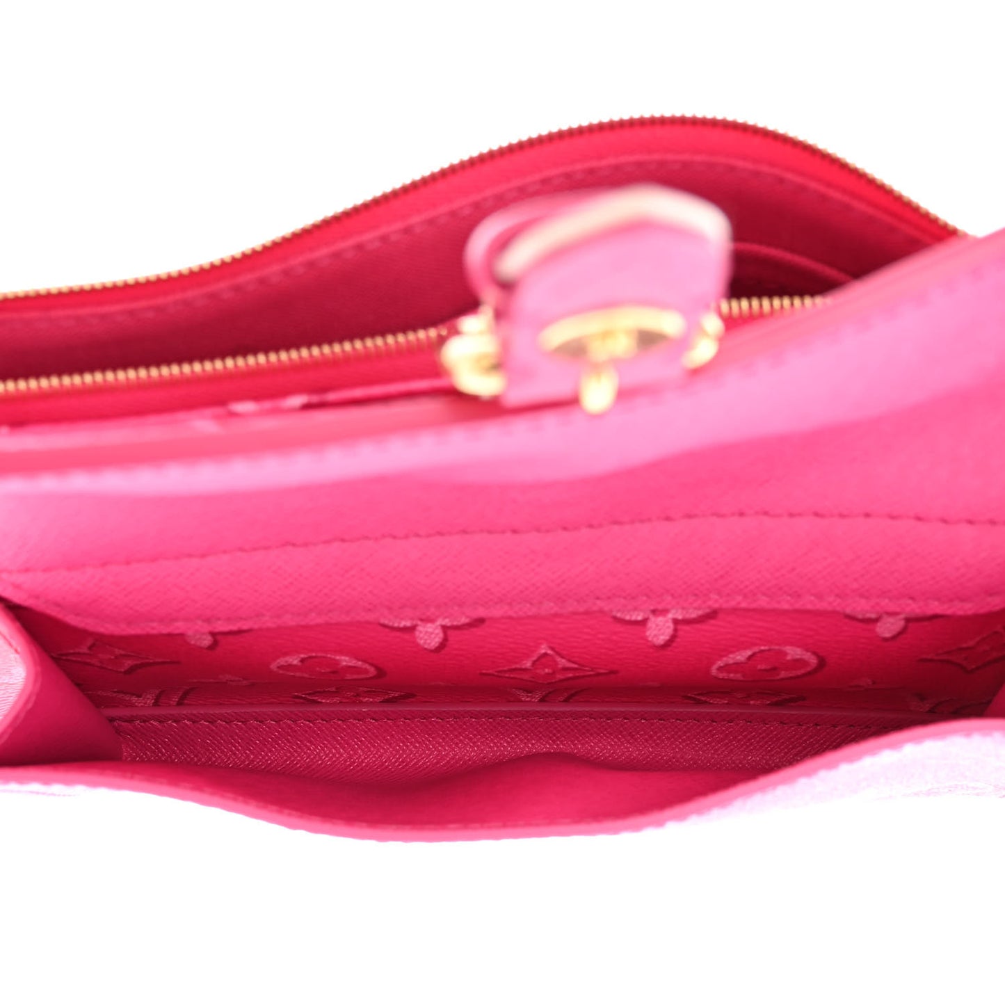 Monogram Fall For You Maxi Multi Pochette Accessories Fuchsia