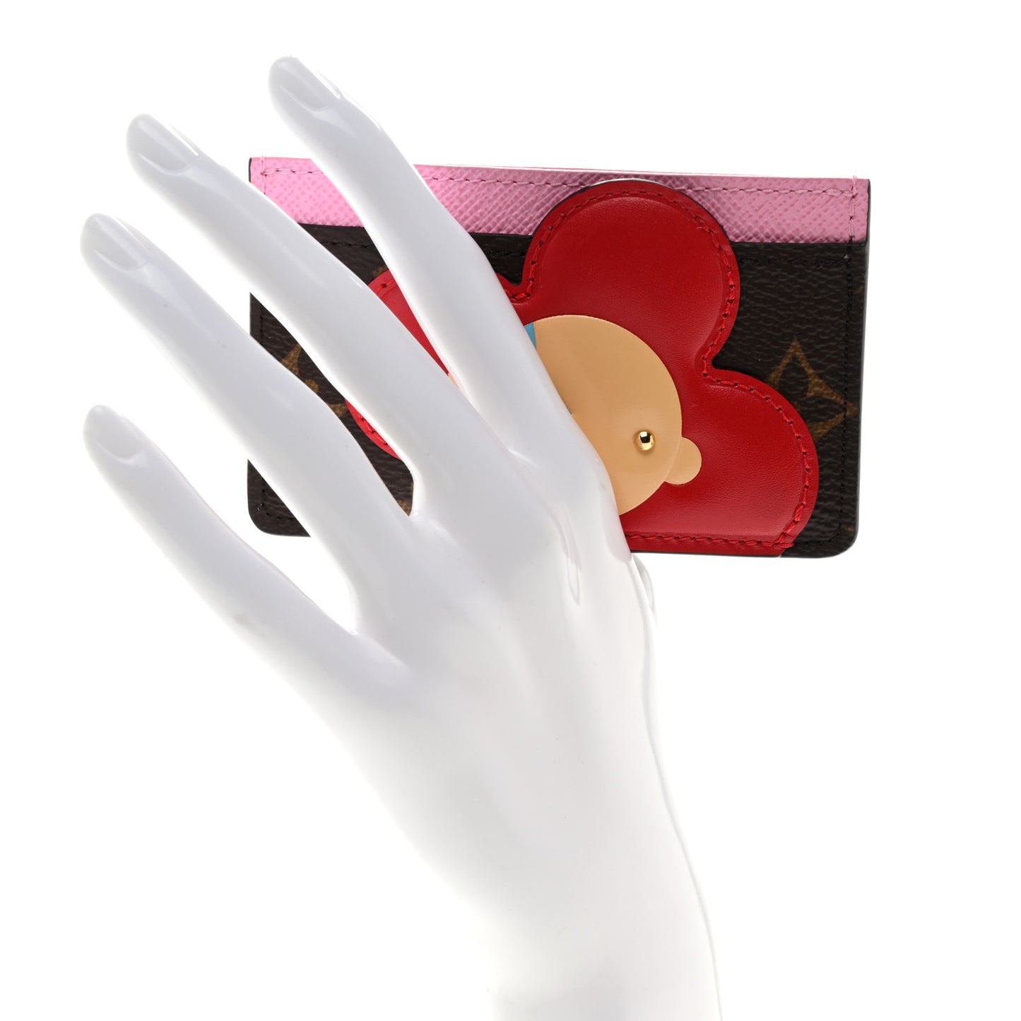 Monogram Vivienne Card Holder Pale Pink