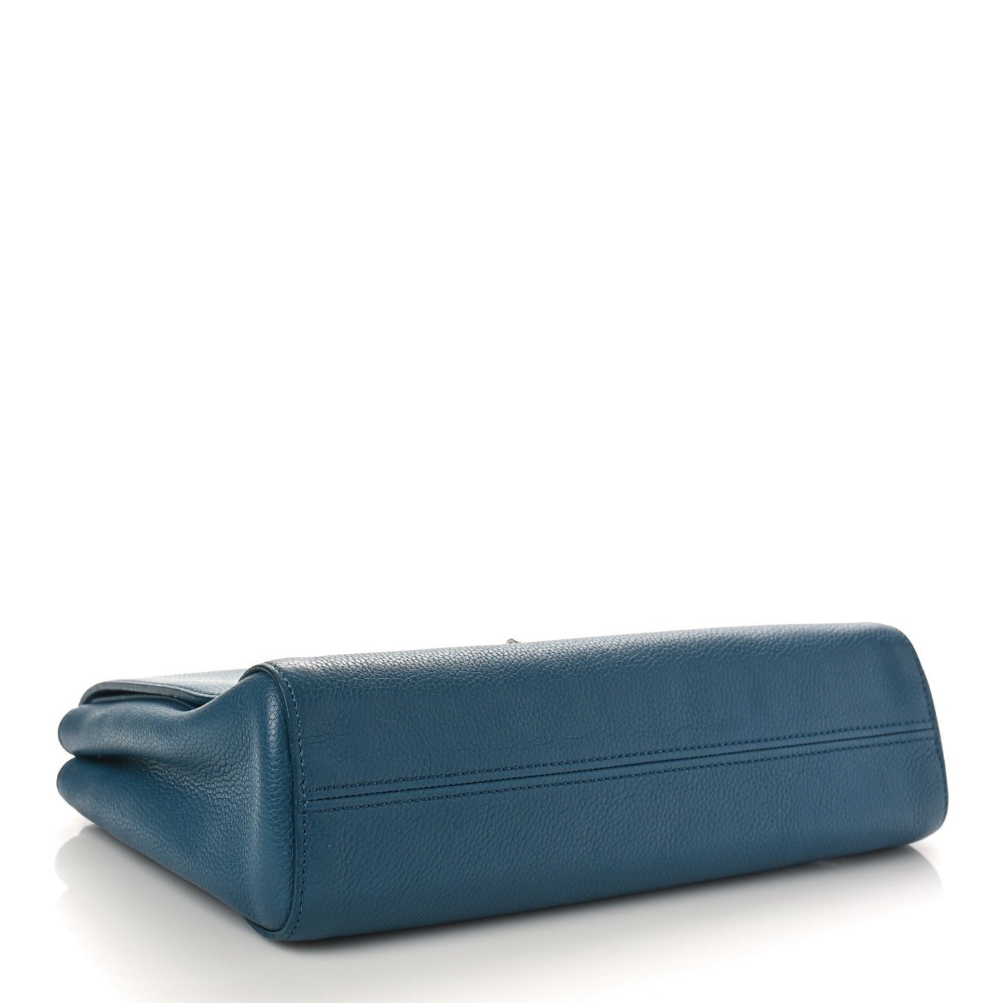 Classic Grain Medium Lily Flap Steel Blue