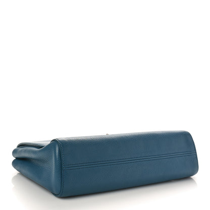 Mulberry Classic Grain Medium Lily Flap Steel Blue 4 of 9