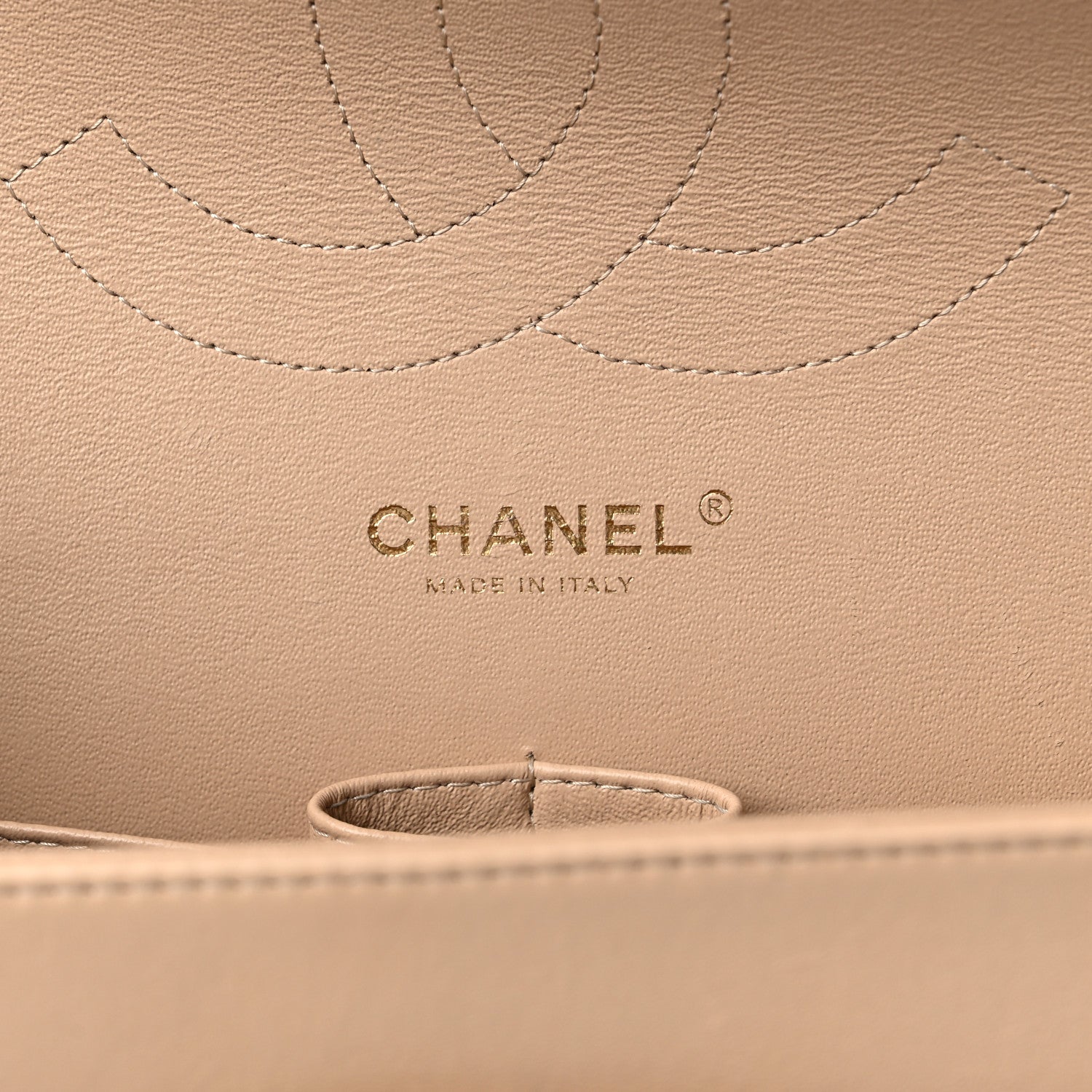 Chanel Lambskin Quilted Jumbo Double Flap Beige Clair 13 of 18