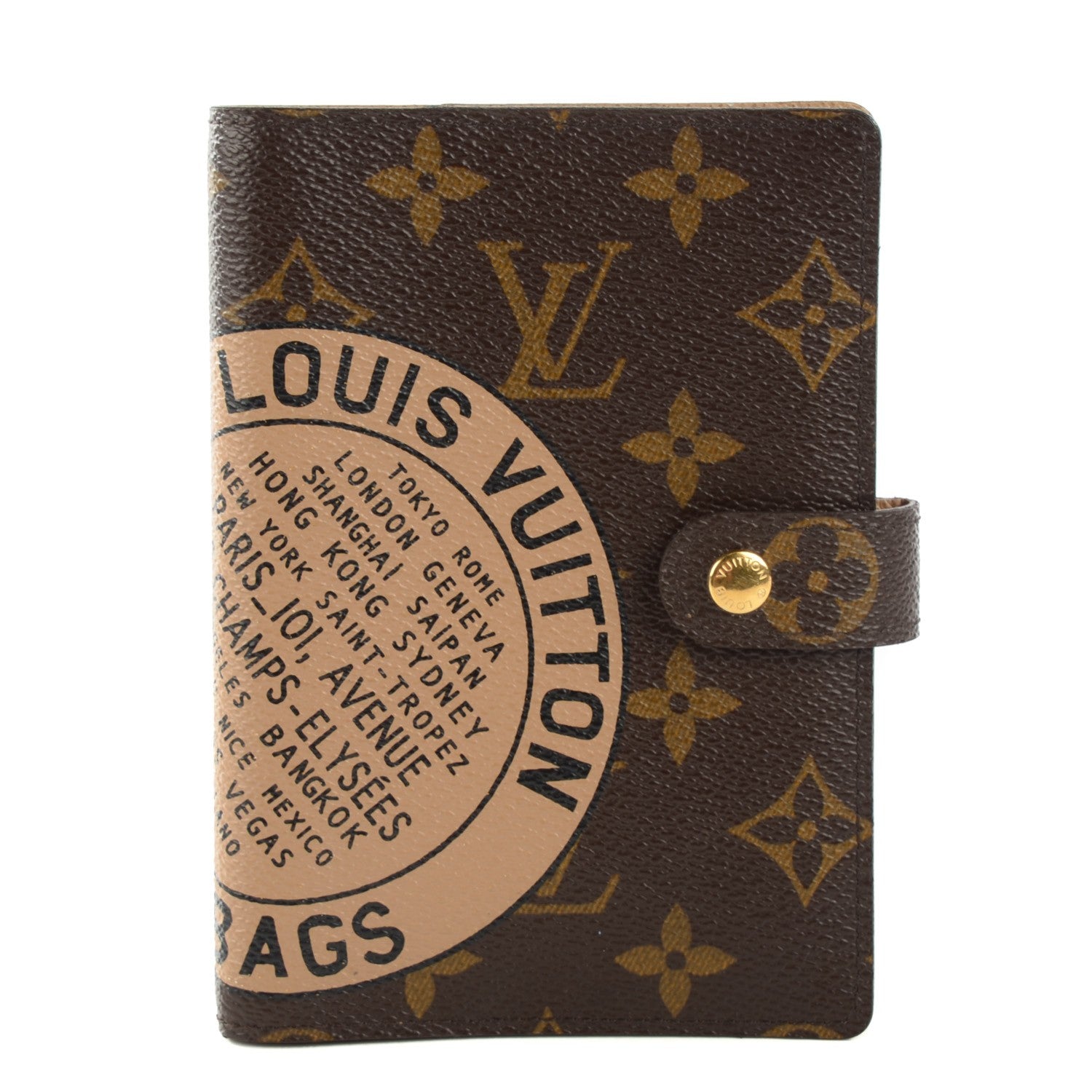 Louis Vuitton Monogram Complice Trunks and Bags Small Ring Agenda Cover Beige 1 of 7