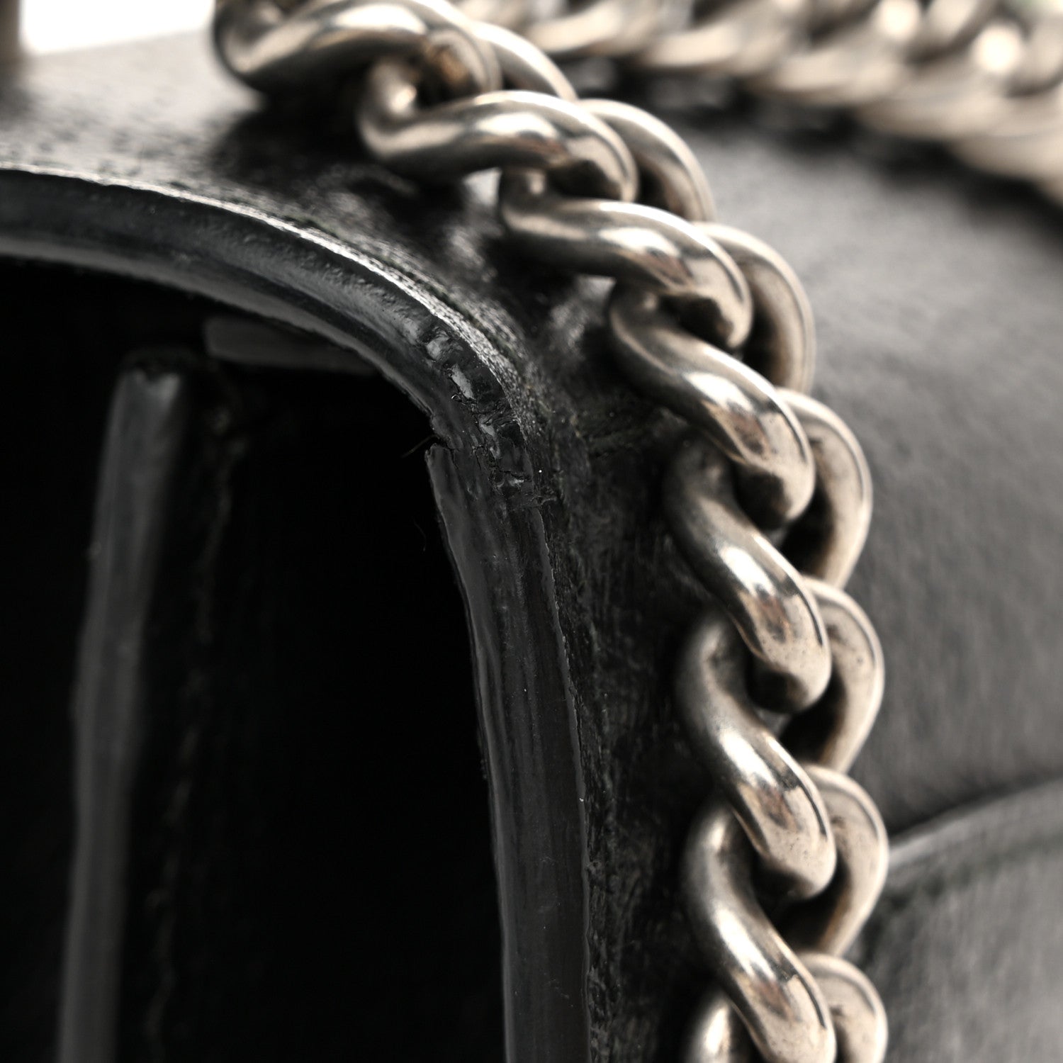 Gucci Calfskin Web Medium Dionysus Shoulder Bag Black 12 of 13