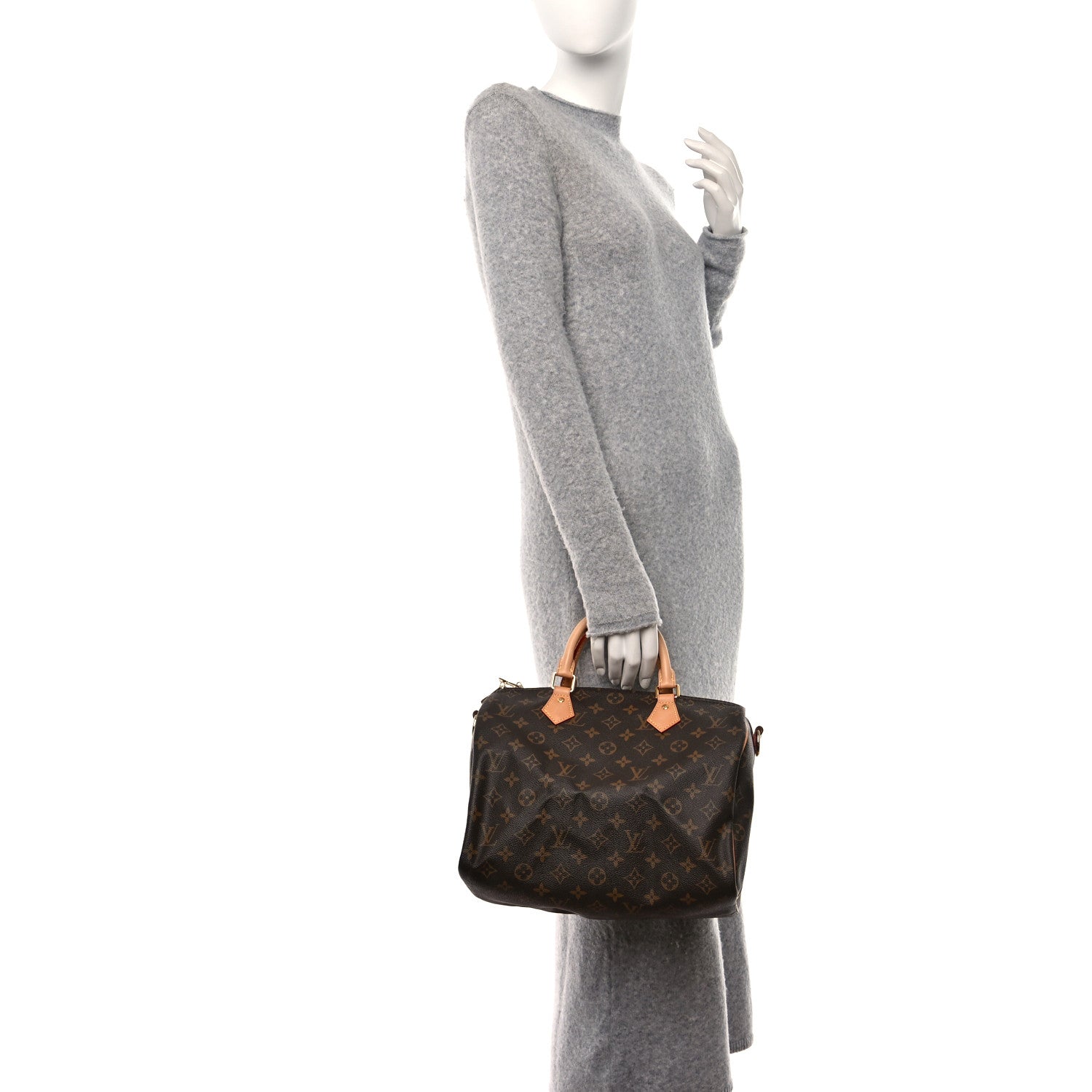 Louis Vuitton Monogram Speedy Bandouliere 30 2 of 10