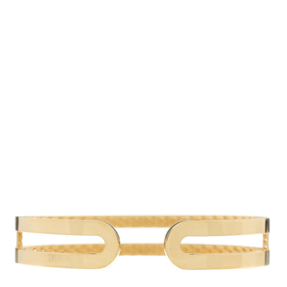 Roberto Coin 18K Yellow Gold Double Symphony Princess Cuff Bracelet 2 of 4