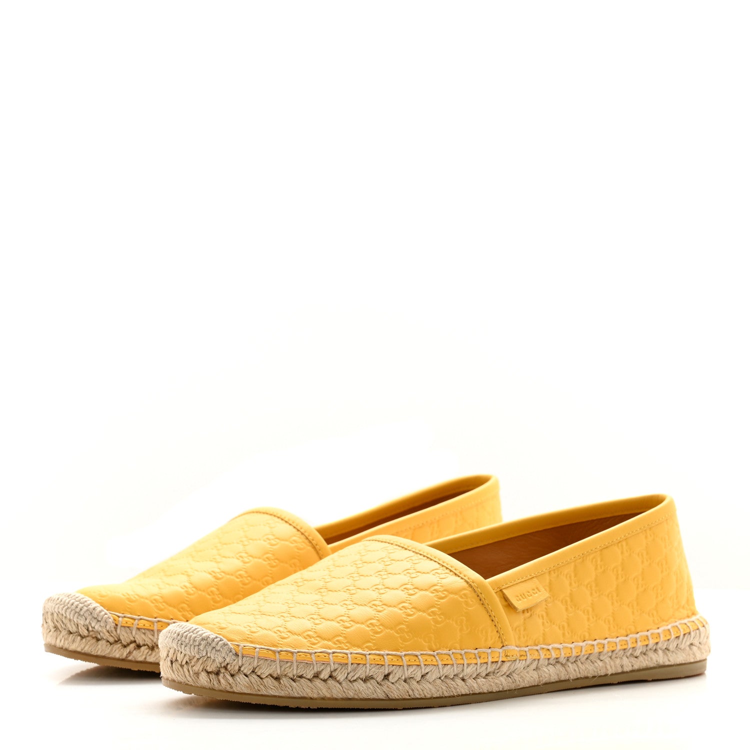 Gucci Microguccissima Soft Espadrilles 37 New Buttercup 3 of 14