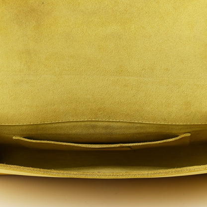 Saint Laurent Calfskin Classic Y Ligne Clutch Soleil 4 of 4