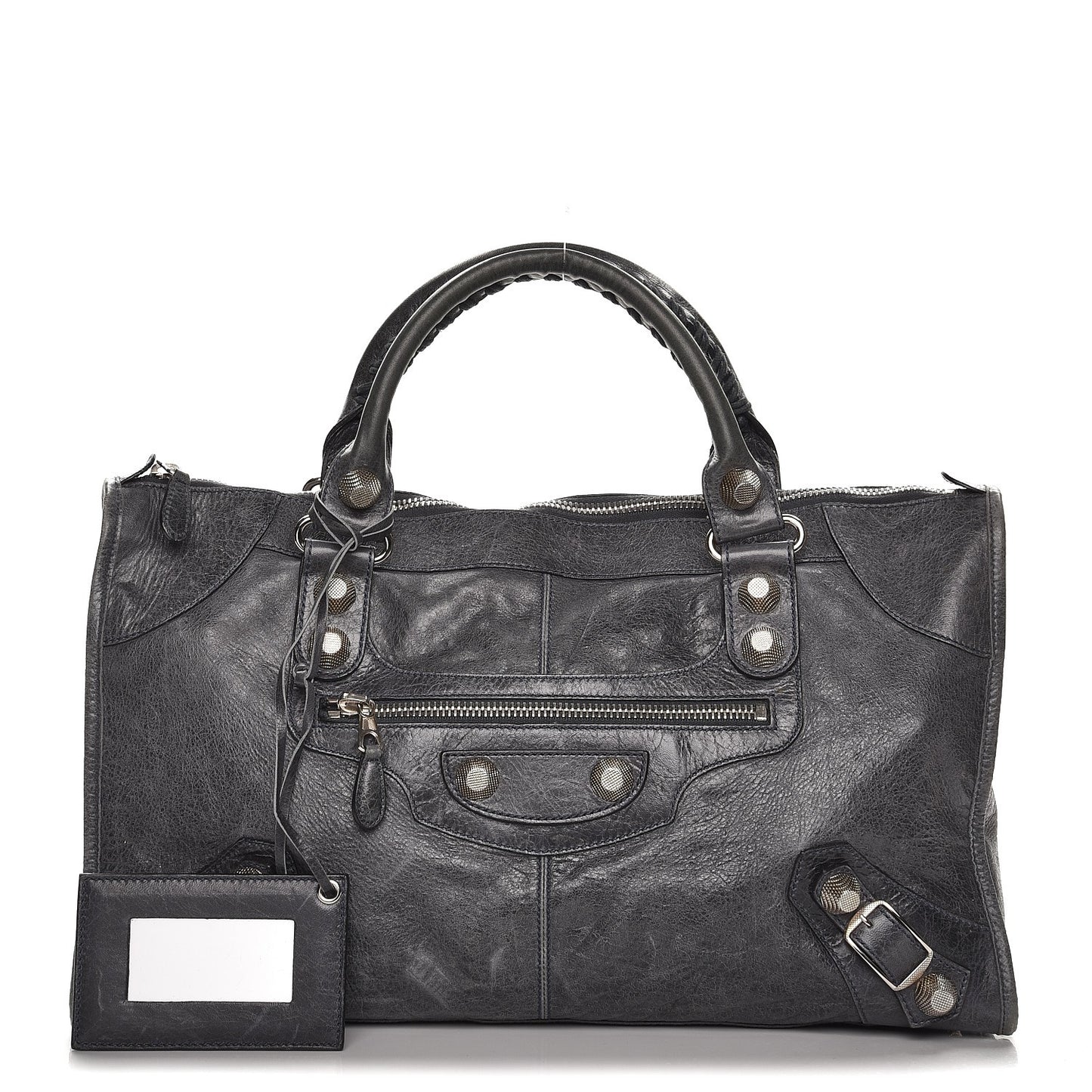 Agneau Giant 21 Silver Hardware Work Dark Night